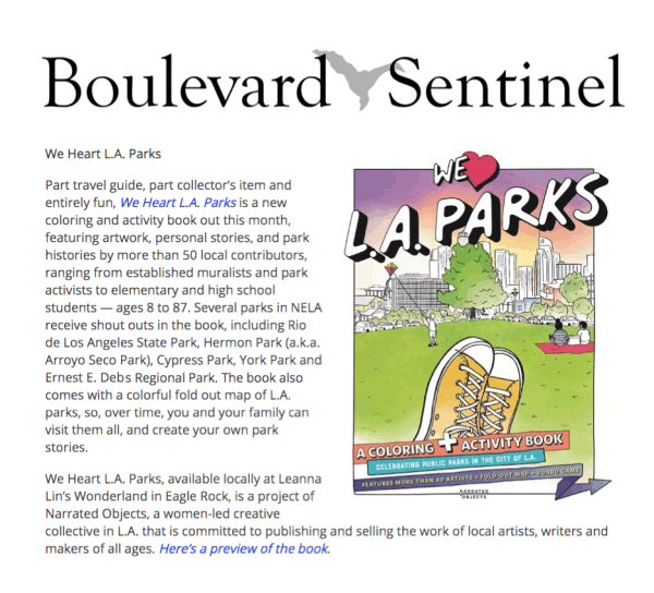 Boulevard Sentinel: Something for everyone: Art and culture in NELA in May