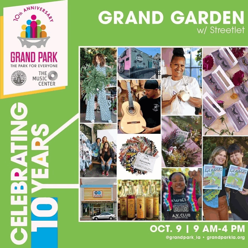 Grand Park promo artwork for 10th anniversary