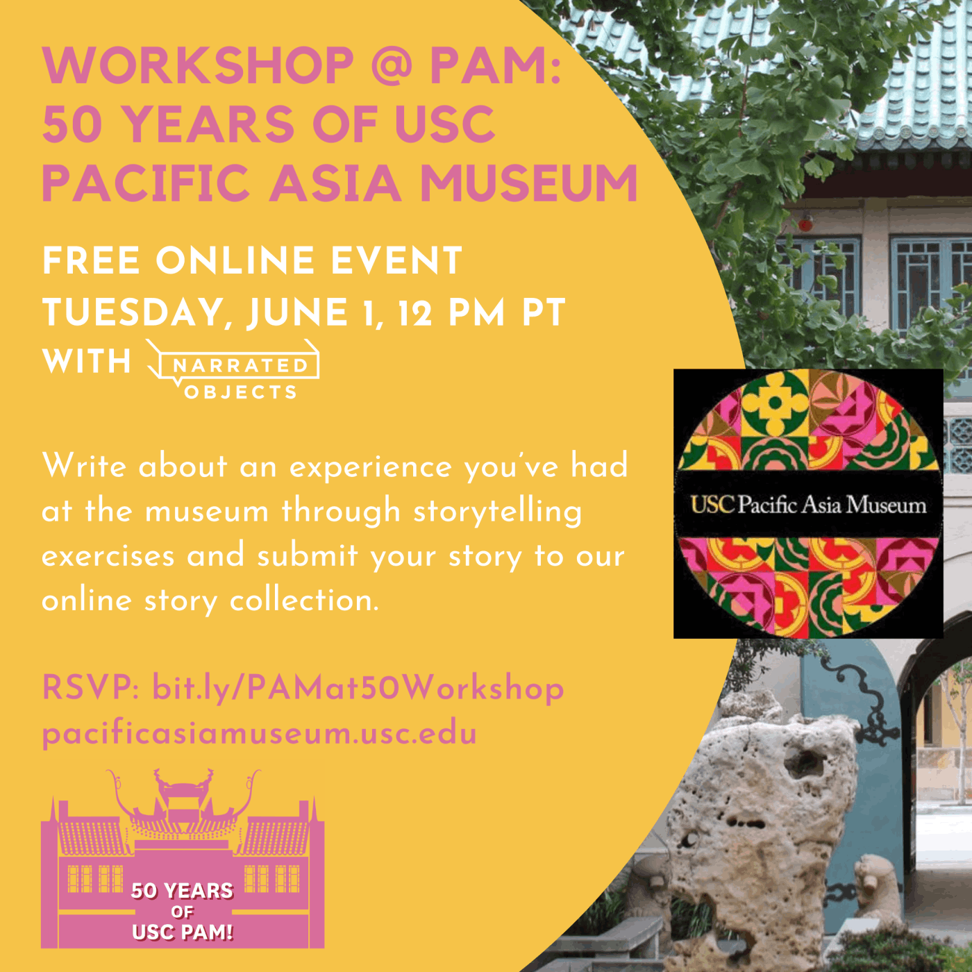 USC Pacific Asia Museum Writing Workshop